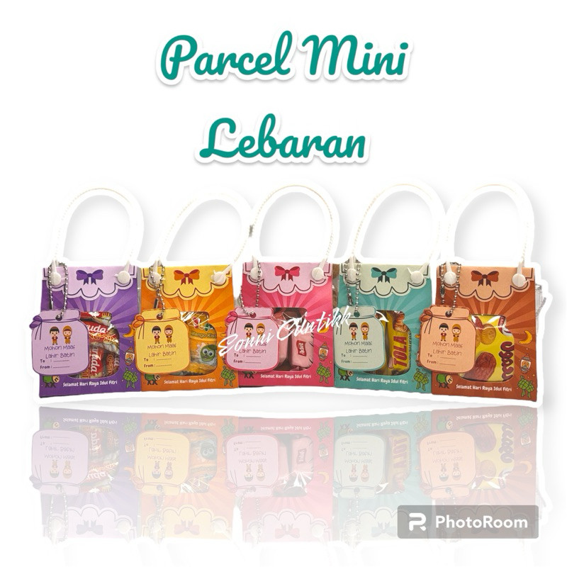 

20 Pcs Parcel Mini Lebaran Eonni Cantikk Desain Unik Lucu