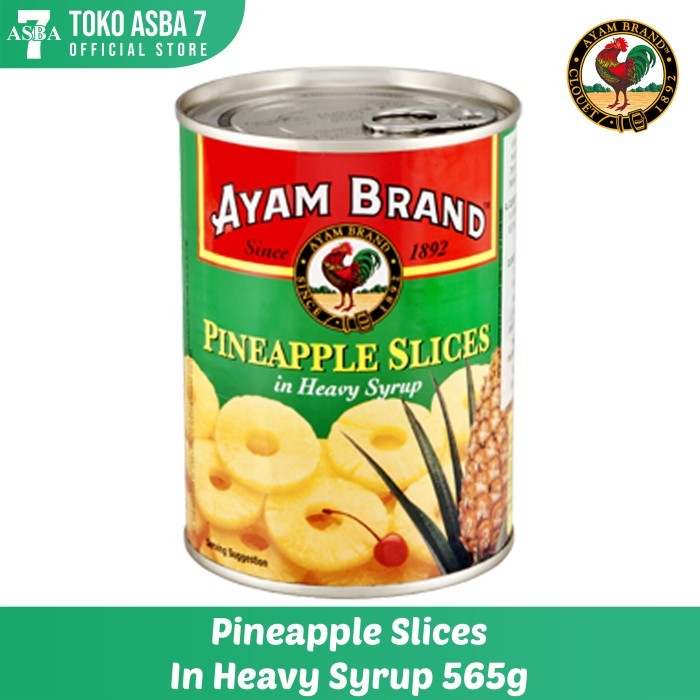 

AYAM BRAND PINEAPPLE SLICES 565G