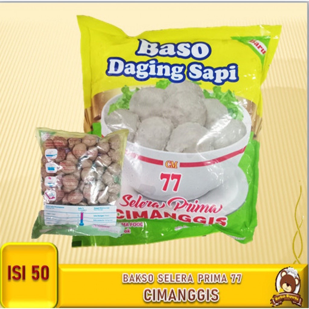 

Cimanggis Bakso Sapi Selera Prima 77 Isi 50 Frozen Food Murah Bogor