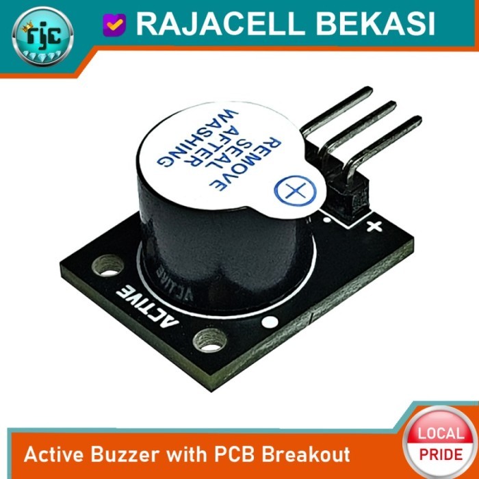 

AMD99 Module Buzzer Active & Passive 5V 3,3V High Quality untuk Arduinoo ESP8266 ESP32 Raspberry - Mini Active