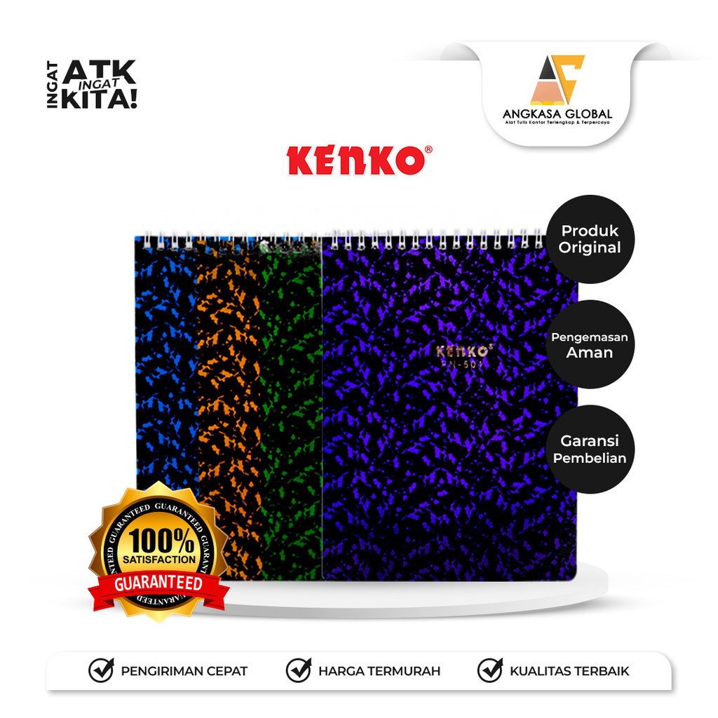 

KENKO BUKU SAKU/ POCKET NOTE PN-501 (3PCS)