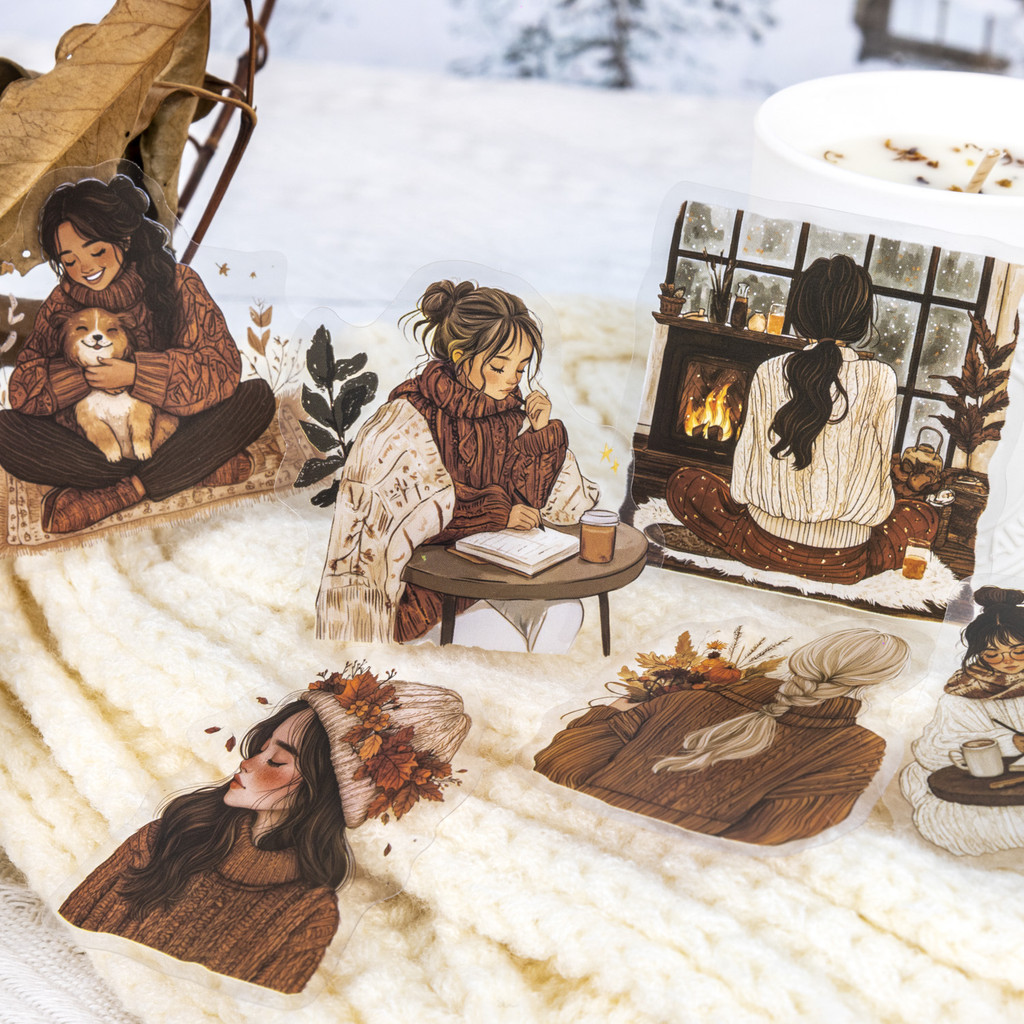 

30pcs/1lot Kawaii Stationery Stickers Winter Love Song Diary Planner Decorative Stickers Scrapbooking