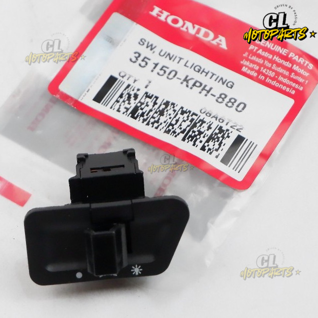 CL - Tombol Lampu SAKLAR ON OFF TOMBOL LAMPU HONDA KARISMA SUPRA VARIO BEAT BLADE REVO KPH Switch Un
