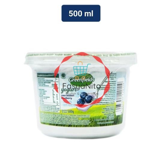 

Greenfields Stirred Yogurt Blueberry 500 gr - Fasyanita Denpasar