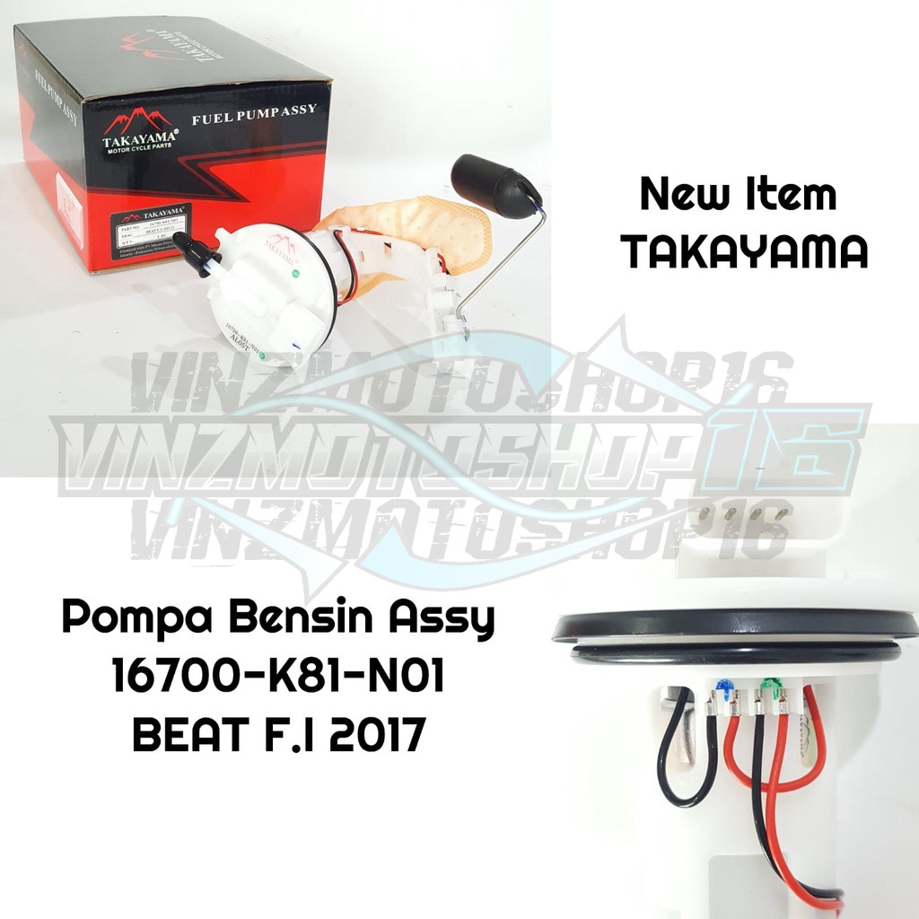 Fuel Pump Assy / Komplit FuelPump Pompa Bensin K81 Beat FI 2017 Takayama