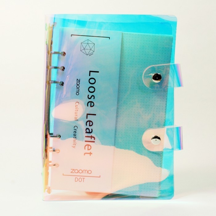 

Binder A6 Transparent Glittering - Dot