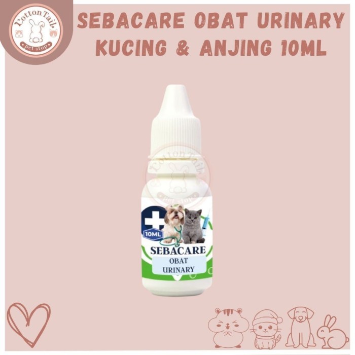 SEBACARE Obat Urinary Kucing & Anjing 10ml - Obat Urinary Kucing