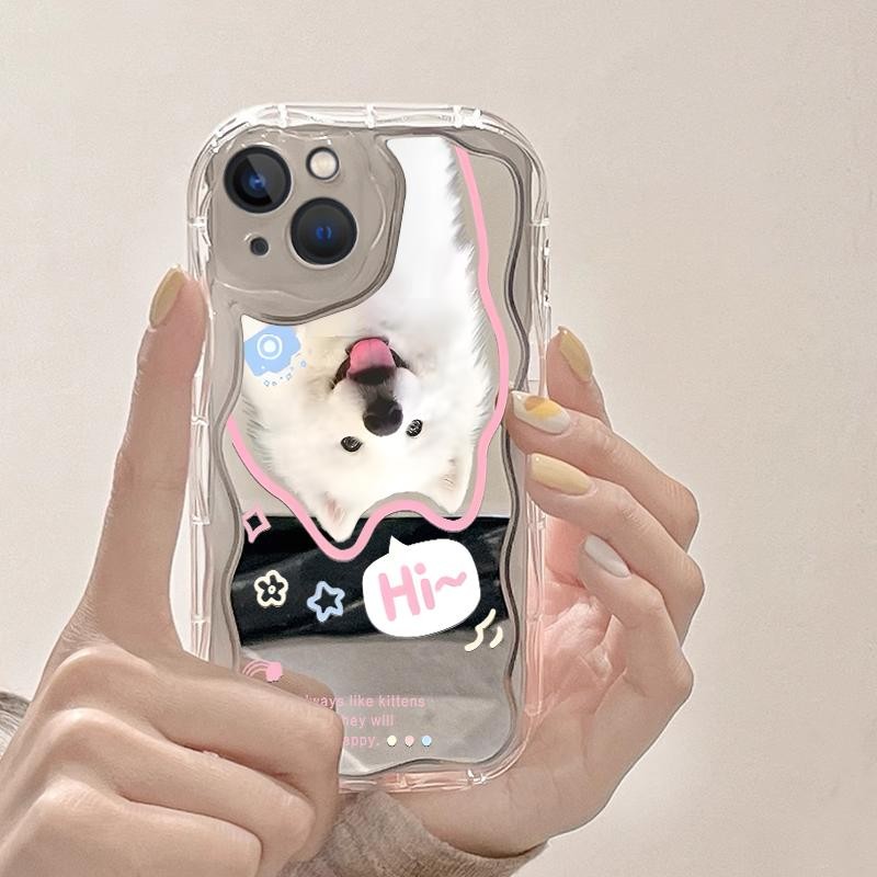Casing Hp For Oppo A16 A16s A16K A16e A17 A18 Case Cute Puppy Cat Silikon Antishock Cashing Casing