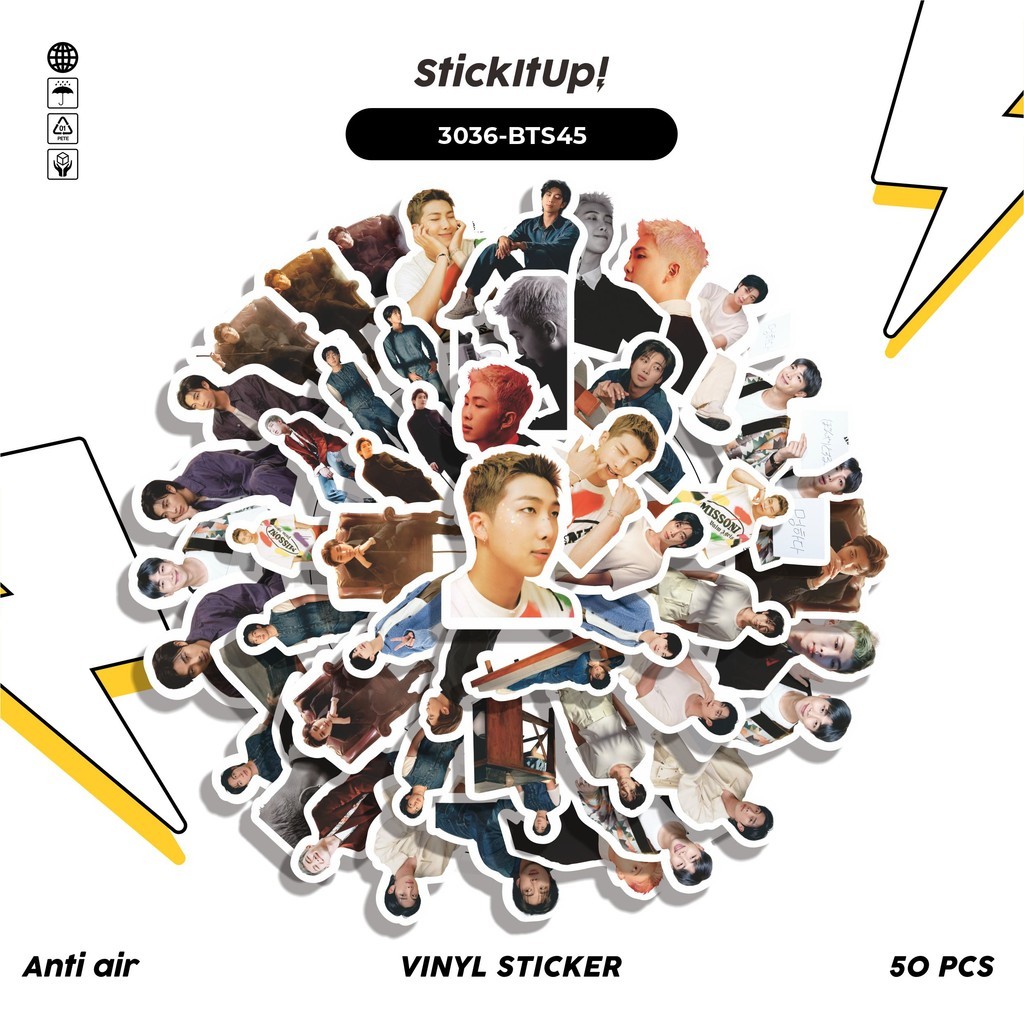 

COD✨ 50 Pcs Stiker KIM NAMJOOM SERIES 02 Lucu Anti Air Untuk Dekorasi Notebook Sepeda Skateboard Handphone DIY