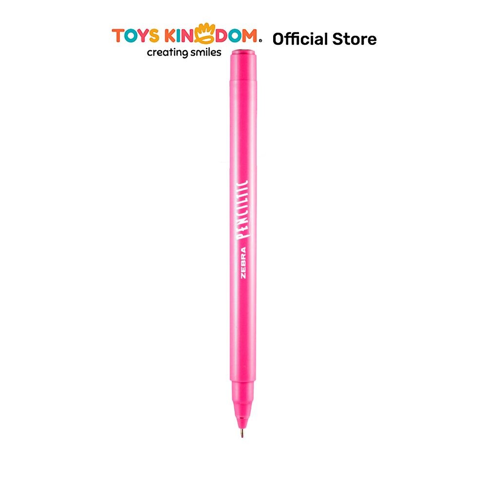 

Toys Kingdom Zebra 0.4 mm Penciltic Fineliner Pulpen Pink Pena Ballpoint Pen Bolpoin Alat Tulis Lucu