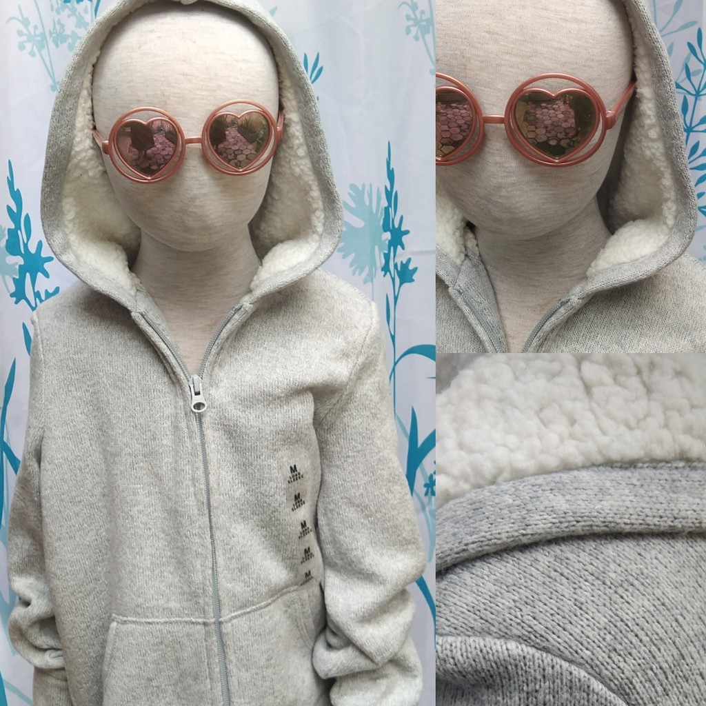 THE CHILDREN PLACE - JAKET ANAK PEREMPUAN ORIGINAL - SIZE 7 8T - ABU