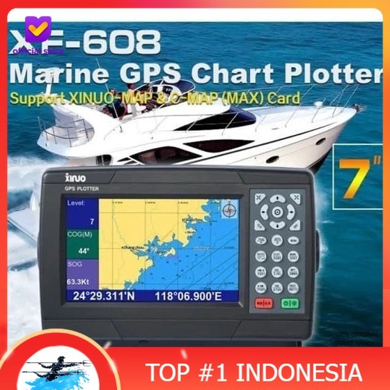 XINUO GPS Chartplotter XF608 / GPS KAPAL XINUO