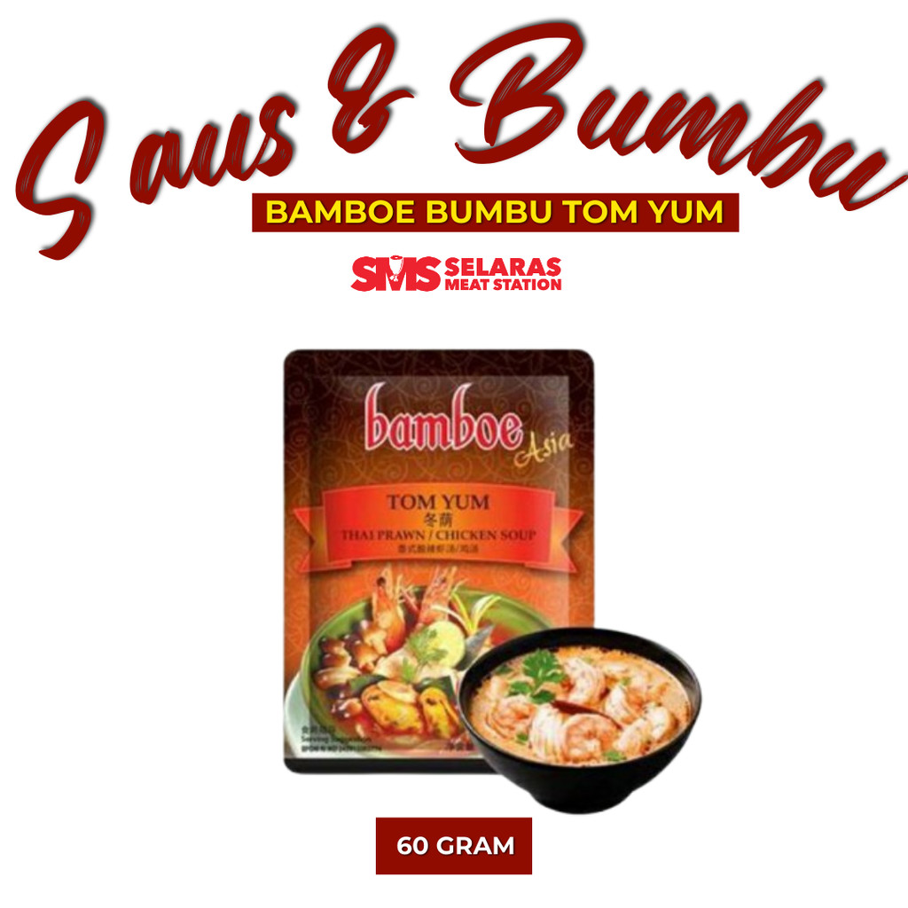 

Bamboe Bumbu Tom Yum Instan 60 gram