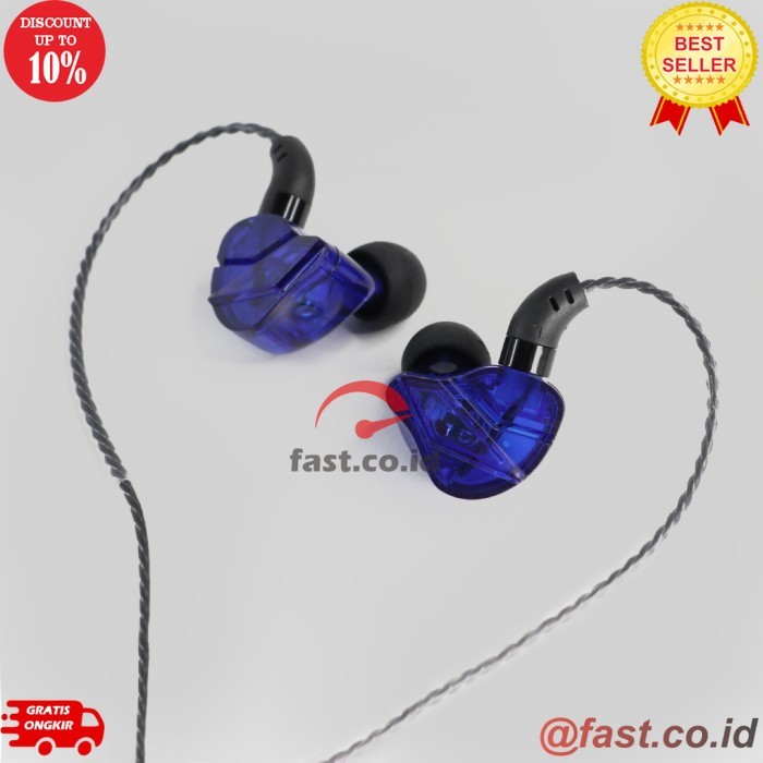 FAST CO ID Rexus Earphone Gaming EZ5 - Blue