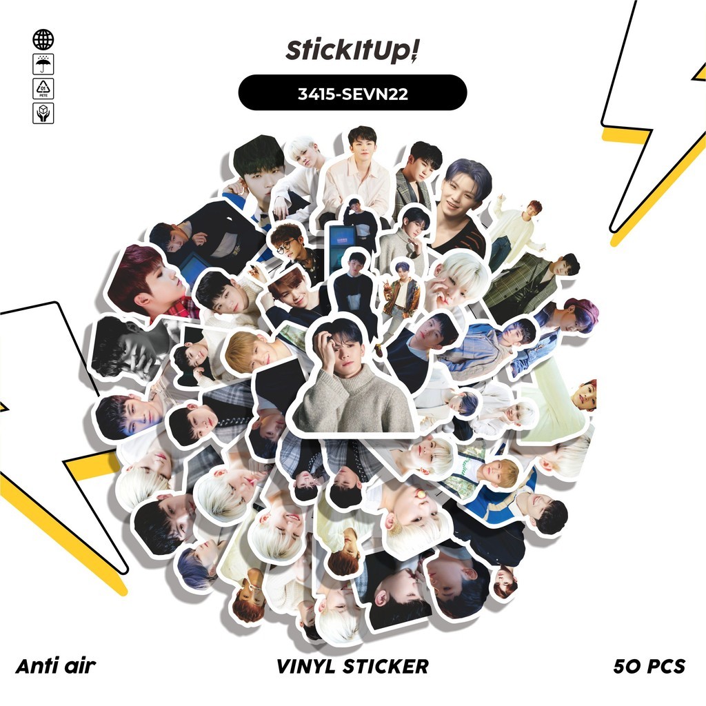 

COD✨ 50 Pcs Stiker WOOZI SERIES 03 Lucu Anti Air Untuk Dekorasi Notebook Sepeda Skateboard Handphone DIY