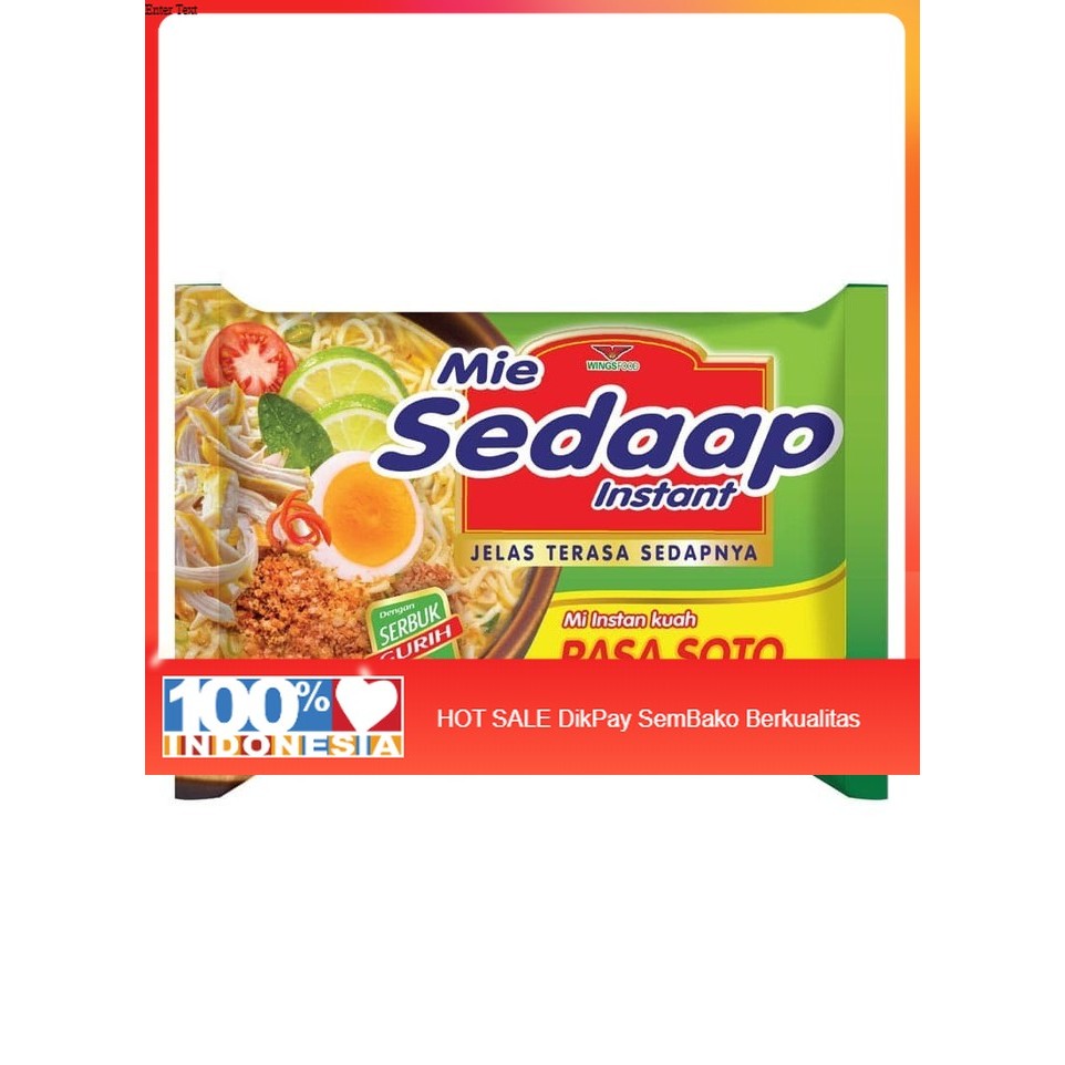 

Mie Sedap Rasa Soto 75 gr