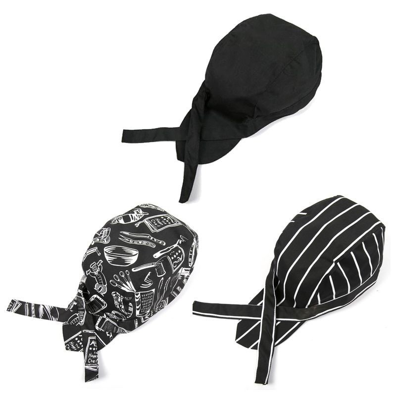 【SIAP】Topi Pirate Chef / Chef Hat / Kitchen Pirate Hat / Topi Koki Tukang Masak