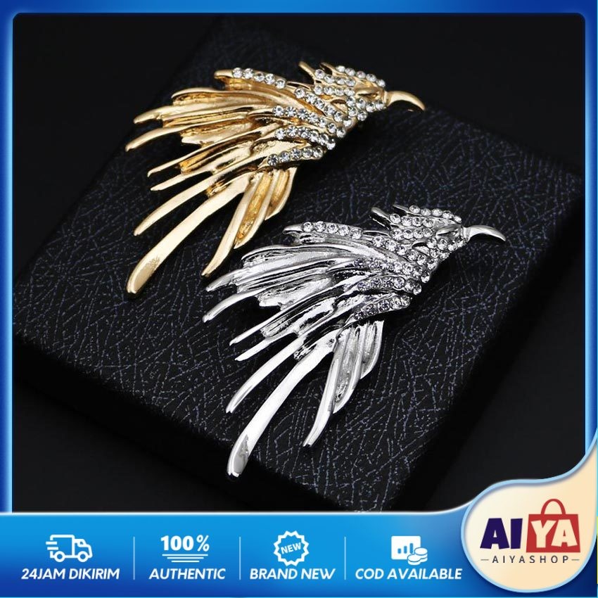 Pin Bros Elang Logam Vintage Bros Pin Jas Pria Lapel Pin Bros Jas Wedding Best Man