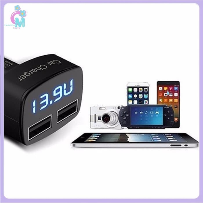 

- VECE USB Car Charger LED Display Temperature 3.1A - V-31 -
