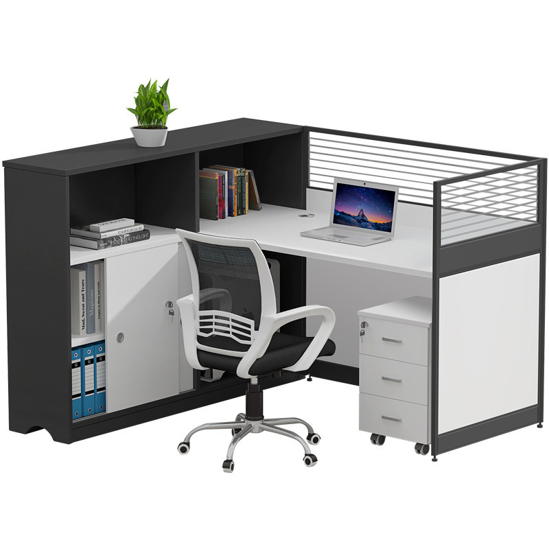 1 to 8 Person Office partition desk Staff table Cubicle workstation desk set commercial office furni