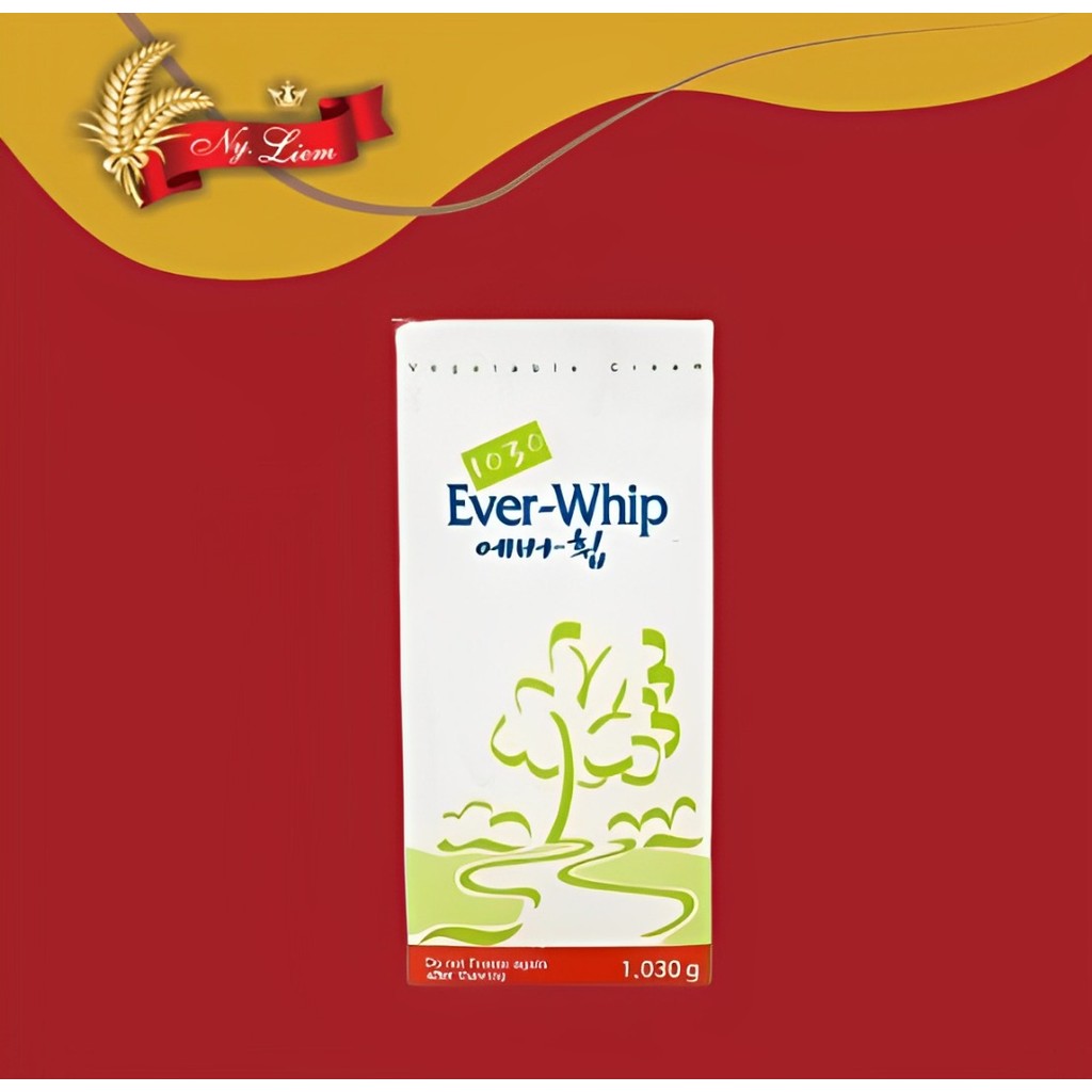 

EVER-WHIP SUGAR FREE Whipping Cream 1030 gram