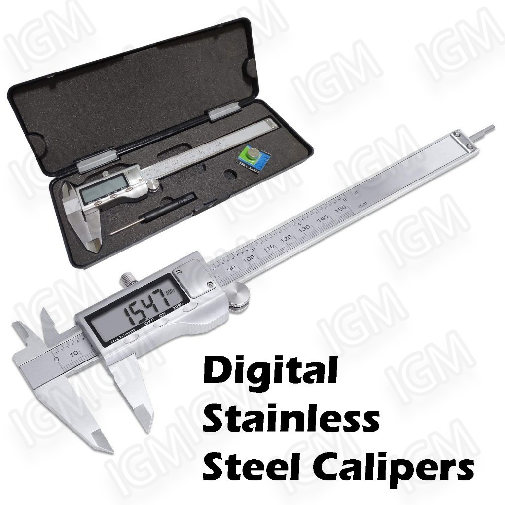IGM Jangka Sorong Micrometer Caliper Sigmat Digital - Vernier Scale Jangka Sorong Digital Jangka Sor