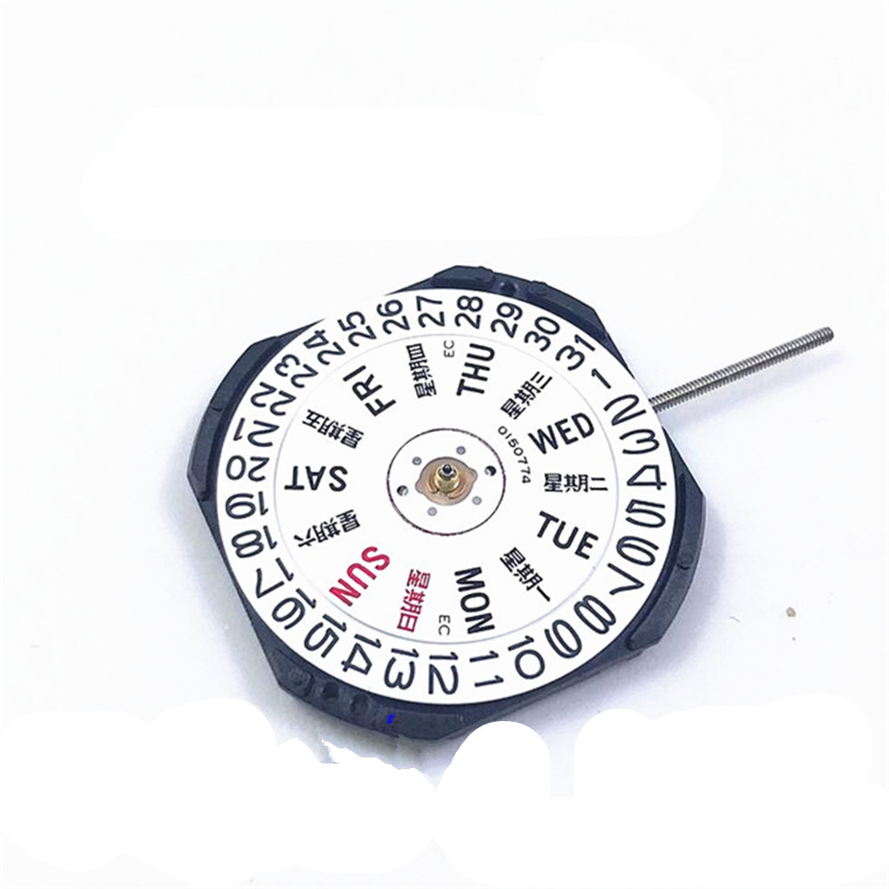 Replacement Repair Spare Parts VX43E Quartz Watch Movement With Day Date Stem & Battery For Seiko 7N