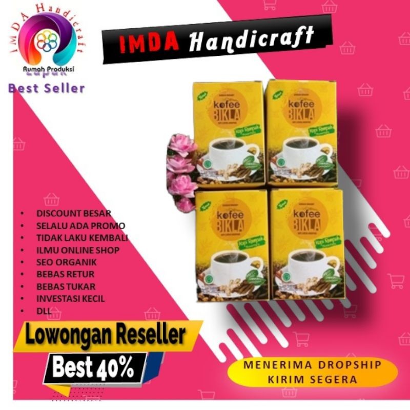 

MAKRIFATBUSINESS KOPI BIKLA KOPI REMPAH Kopi Bermutu PAKET 4 PCS BOX 20 SACHET