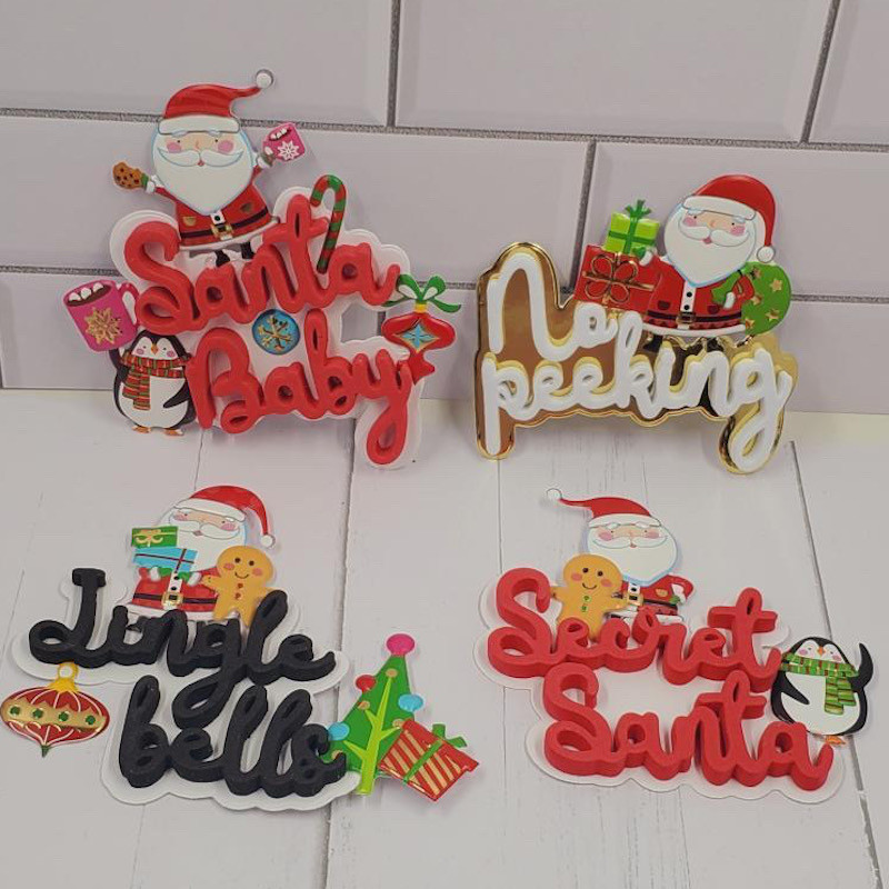 

Christmas Shadow Words Metal Cutting Dies Stencils for DIY Scrapbooking Decorative Embossing DIY Paper Cards