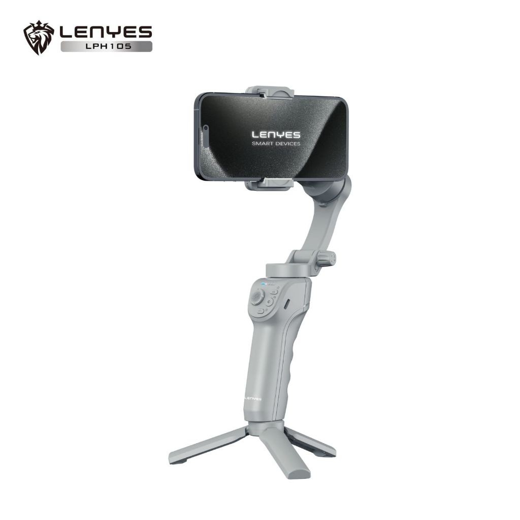 Tripod Hp LENYES LPH105 3-Axis Gimbal Stabilizer Smartphone Intelligent Face Tracking With Adjustable Fill Light