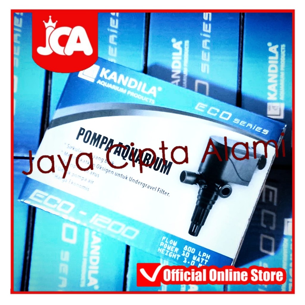Power Head PH Powerhead 1200 Pompa Filter Air Aquarium Internal Celup Submersible 10Watt Kandila KD 