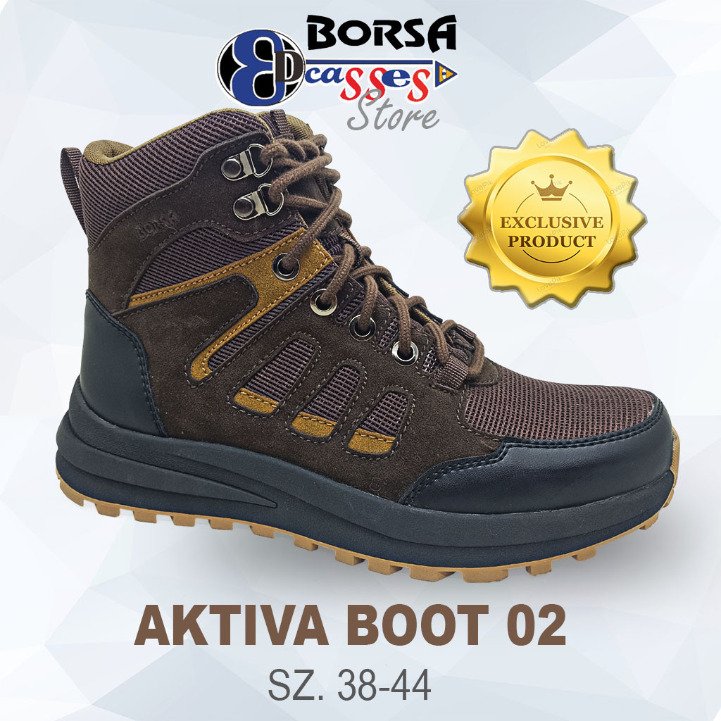 Sepatu BORSA PRO AKTIVA 02 BOOTS FREE KAOS KAKI - Sepatu Outdoor BORSA PRO AKTIVA 01 BOOTS - Sepatu 