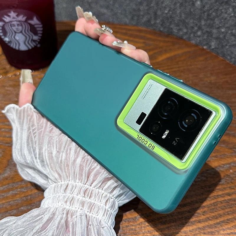 Penutup Telepon vivo iQOO 11 vivo iQOO 11s vivo iQOO11 Pro Penutup Casing Tahan Guncangan Logam Taha