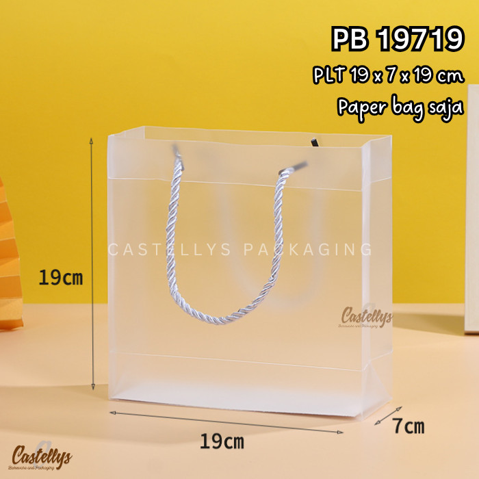 

PB19719 Paper Goodie Bag Plastik Doff Tas Kue Hampers Hadiah Kado