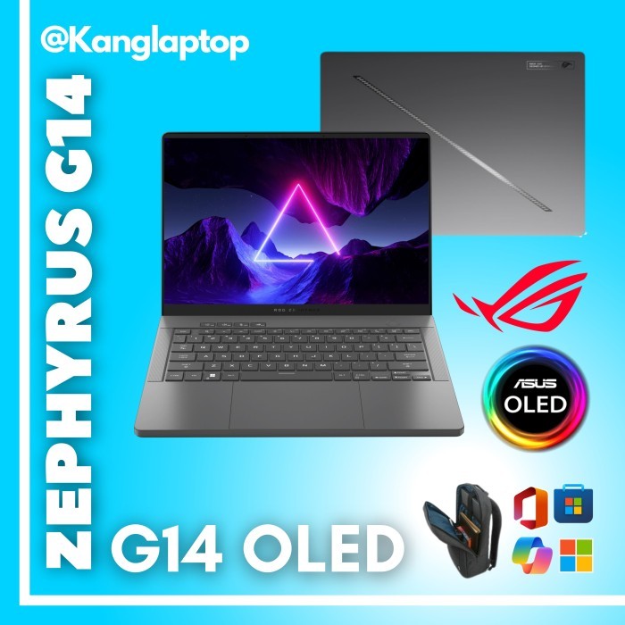Asus ROG Zephyrus G14 OLED 2024 Ryzen 9 8945HS RTX4070 8GB 32GB - UNIT ZEP G14, RTX 4060 8GB