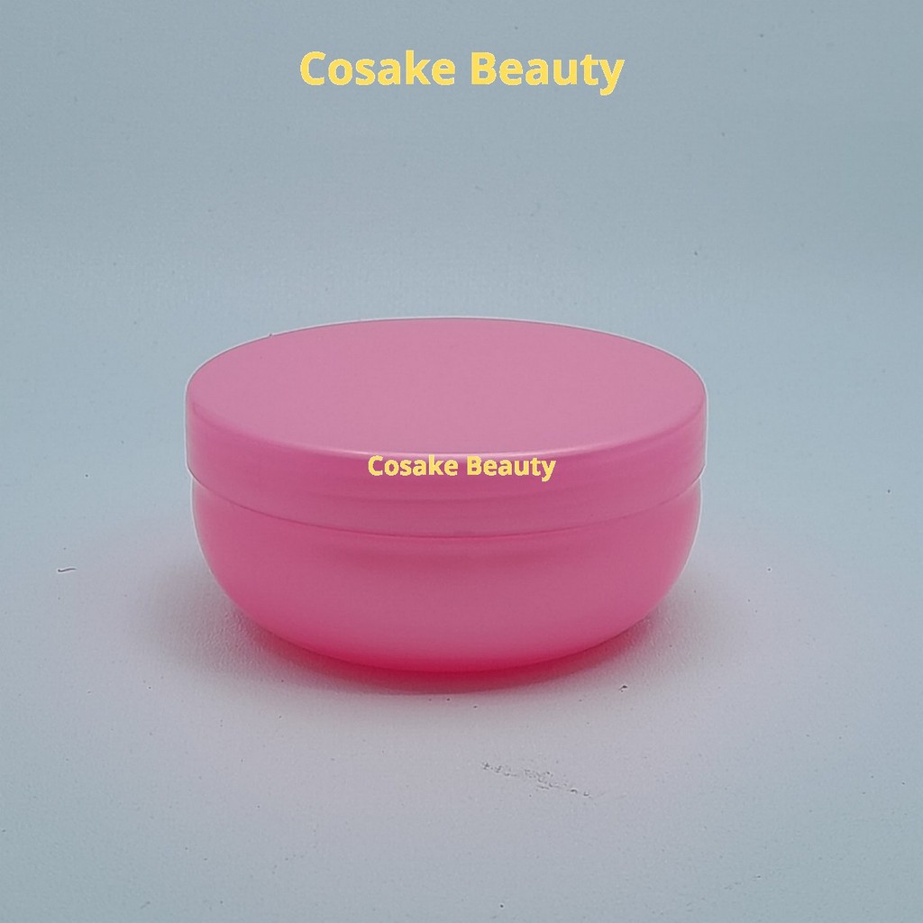 Pot Lulur 100 Gr Mangkok Pink Series / Pot Lulur / Pot Plastik / Cosmetic / Pot / Lulur / Pot 100 Gr