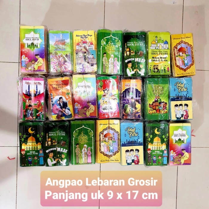 

Amplop Idul Fitri Angpao Lebaran Murah Ampau Uang Kado Lebaran Murah - G.MIX PANJANG