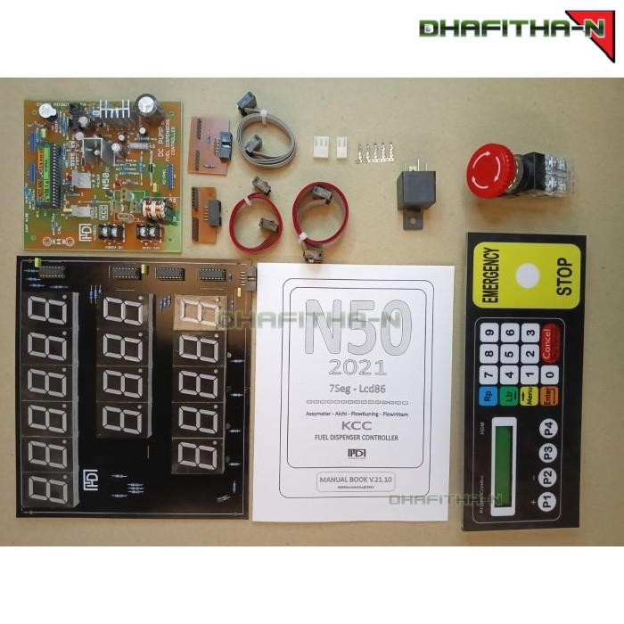 CPU POM MINI PERTAMINI HDM N-50 DC (ROTAK) DISPLAY SEGMEN