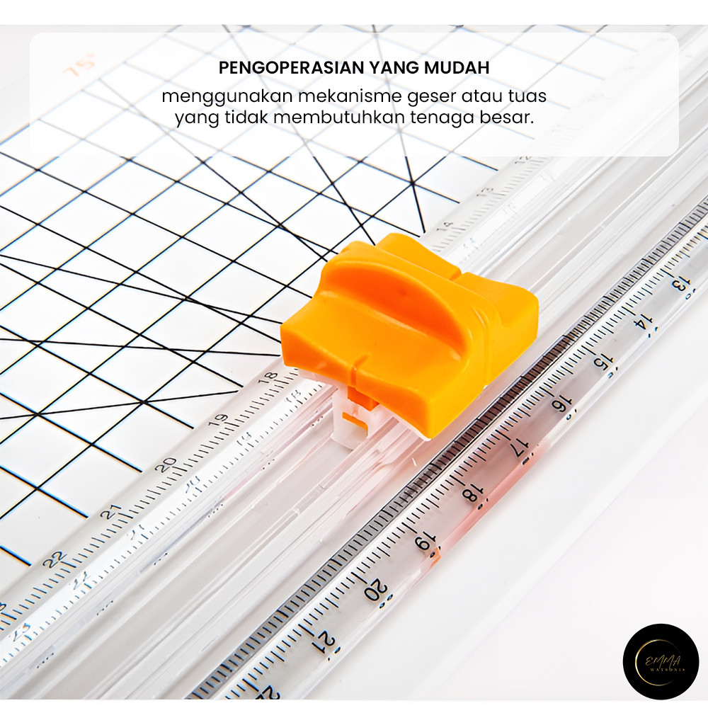 

Em Alat Pemotong Kertas Portabel Paper Cuter Trimmer