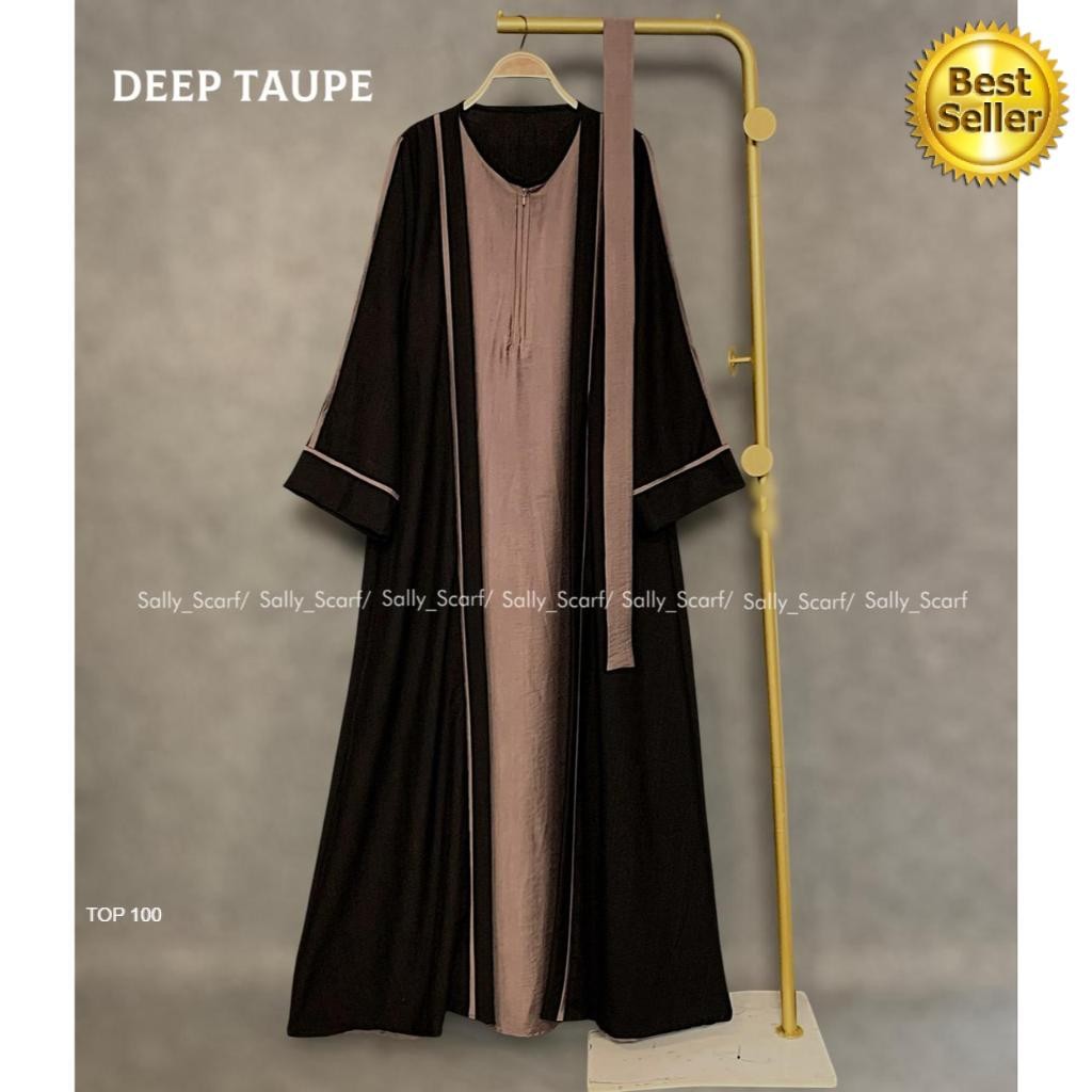 Sally Scarf Set 2in 1 Lavina abaya  / busui friendly