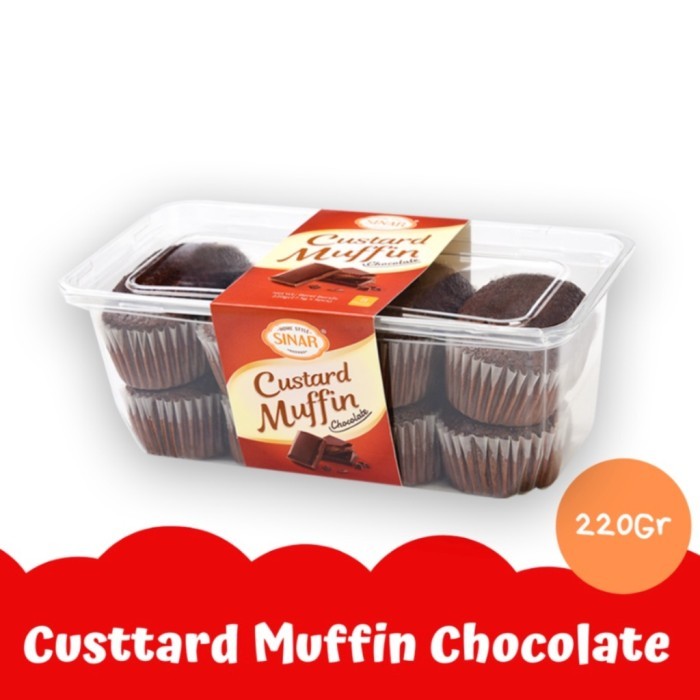 

New Item CUSTARD MUFFIN CHOCOLATE 220G