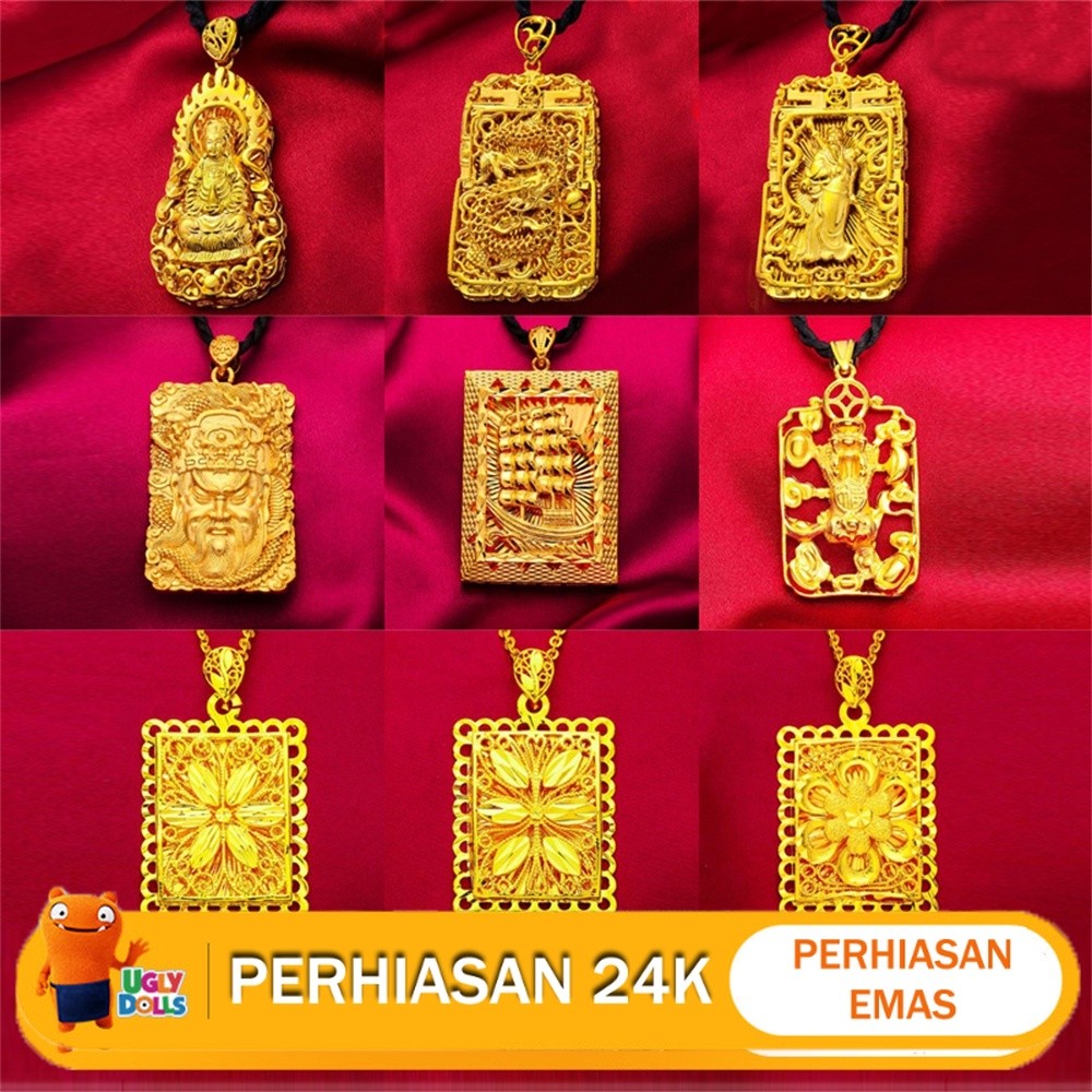 Perhiasan emas pasir/kalung laki-laki berbilang pilihan/kalung laki-laki yang dominasi Retro menggan