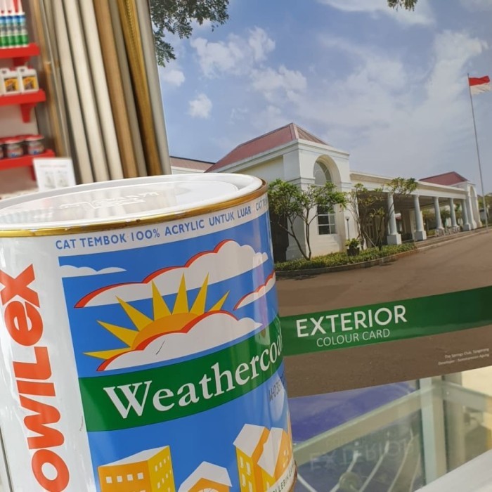 MOWILEX WEATHERCOAT 2,5 L / Cat Tembok Eksterior/ cat luar