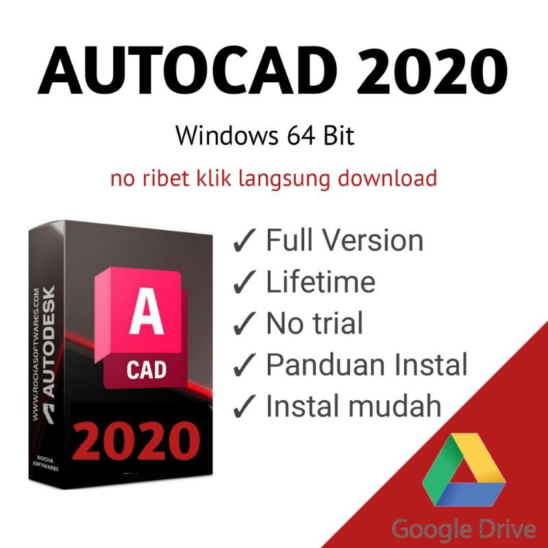Win AutoCAD 2020 Full Version 64 Bit