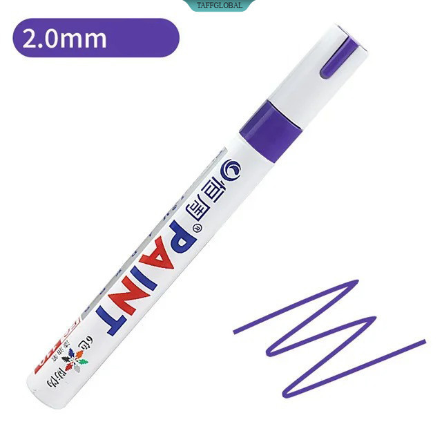 

Spidol Ban Permanen Waterproof Quick Dry Oil Base Marker 2mm - EC110