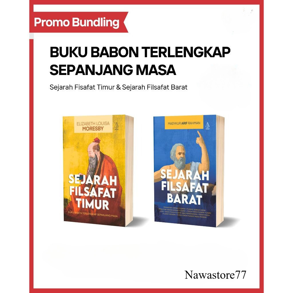 [ORI] Paket Buku Sejarah Filsafat Barat dan Timur