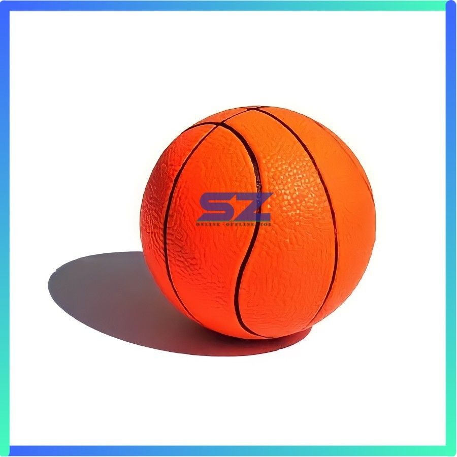 Mainan Anak Bola Basket Karet Ukuran Besar 25CM SNI lempar tangkap