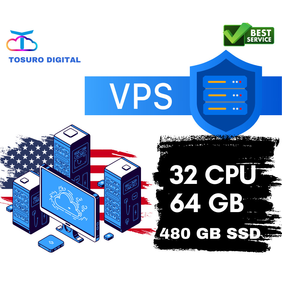 RDP BAREMETAL PREMIUM 32 CORE 64 GB REGION USA DEDICATED SERVER