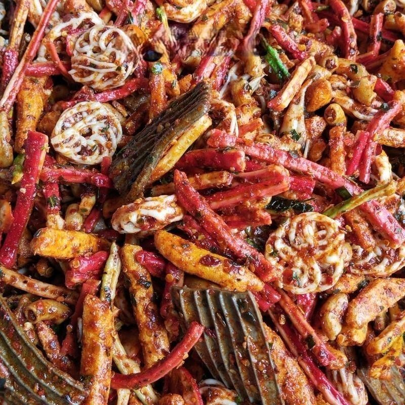 

Cemilan Seblak campur mix pedas jeruk isi 1kg