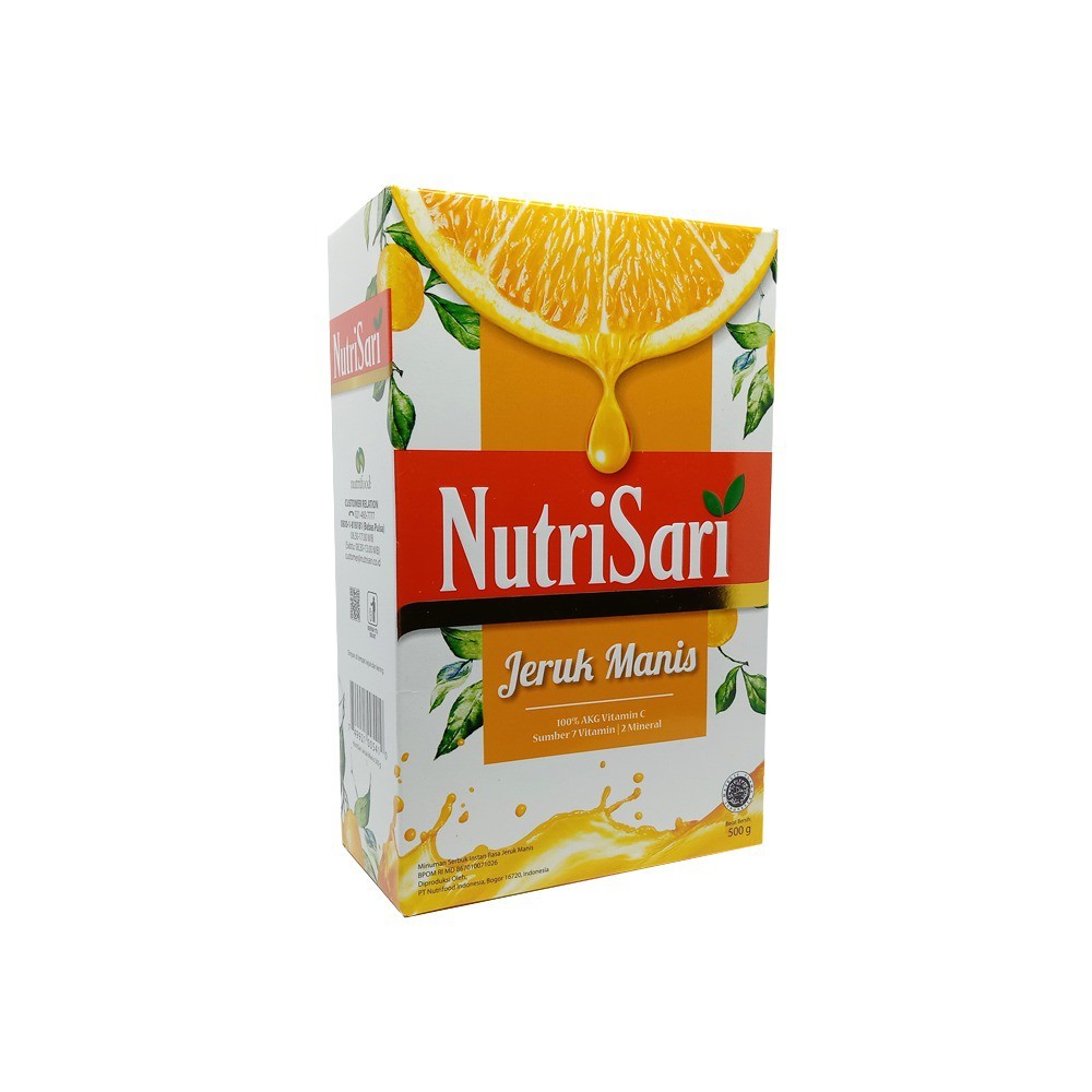 

NutriSari Jeruk Manis Box 500 gr